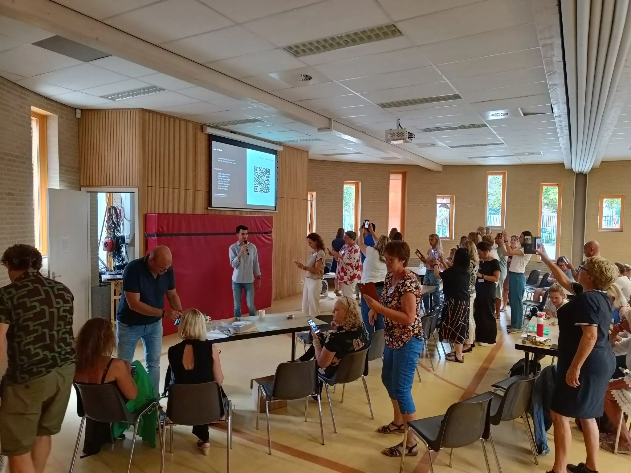 Presentatie bij Willibrordschool