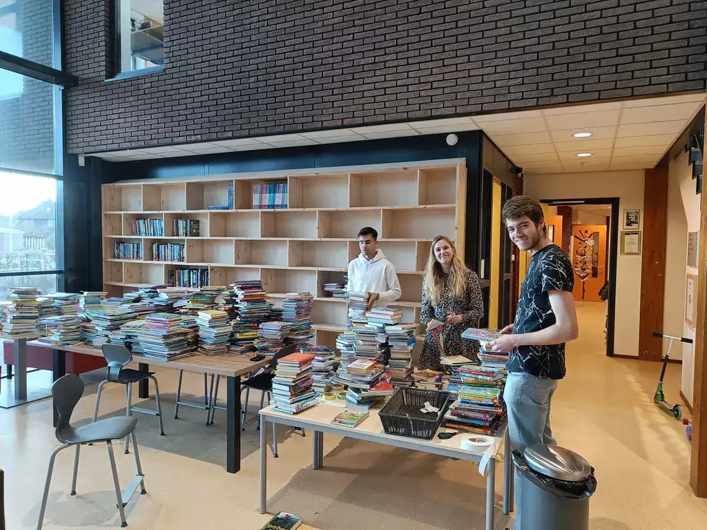 Schoolbibliotheek op orde